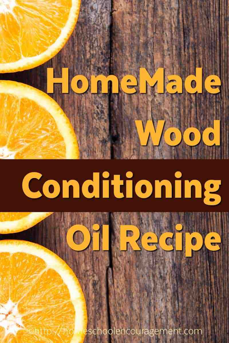 Orange Wood Conditioning Oil Recipe - Do It Yourself, DIY recipe, Make your own conditioner