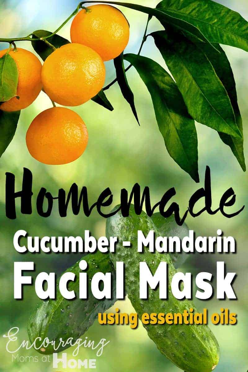 Need a little stress relief? How about a few minutes to relax? Try this cucumber mandarin facial filled with essential oils that give your skin a little tender loving care AND forces you to slow down and relax.