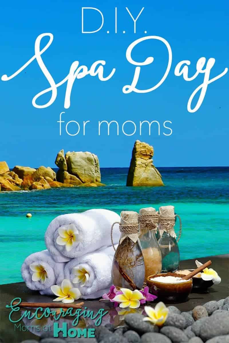 Do you need a little relaxation but can't get to the spa?  Here are tips for a DIY Spa Day just for you.  It's perfect for Mother's Day or any day of the year.