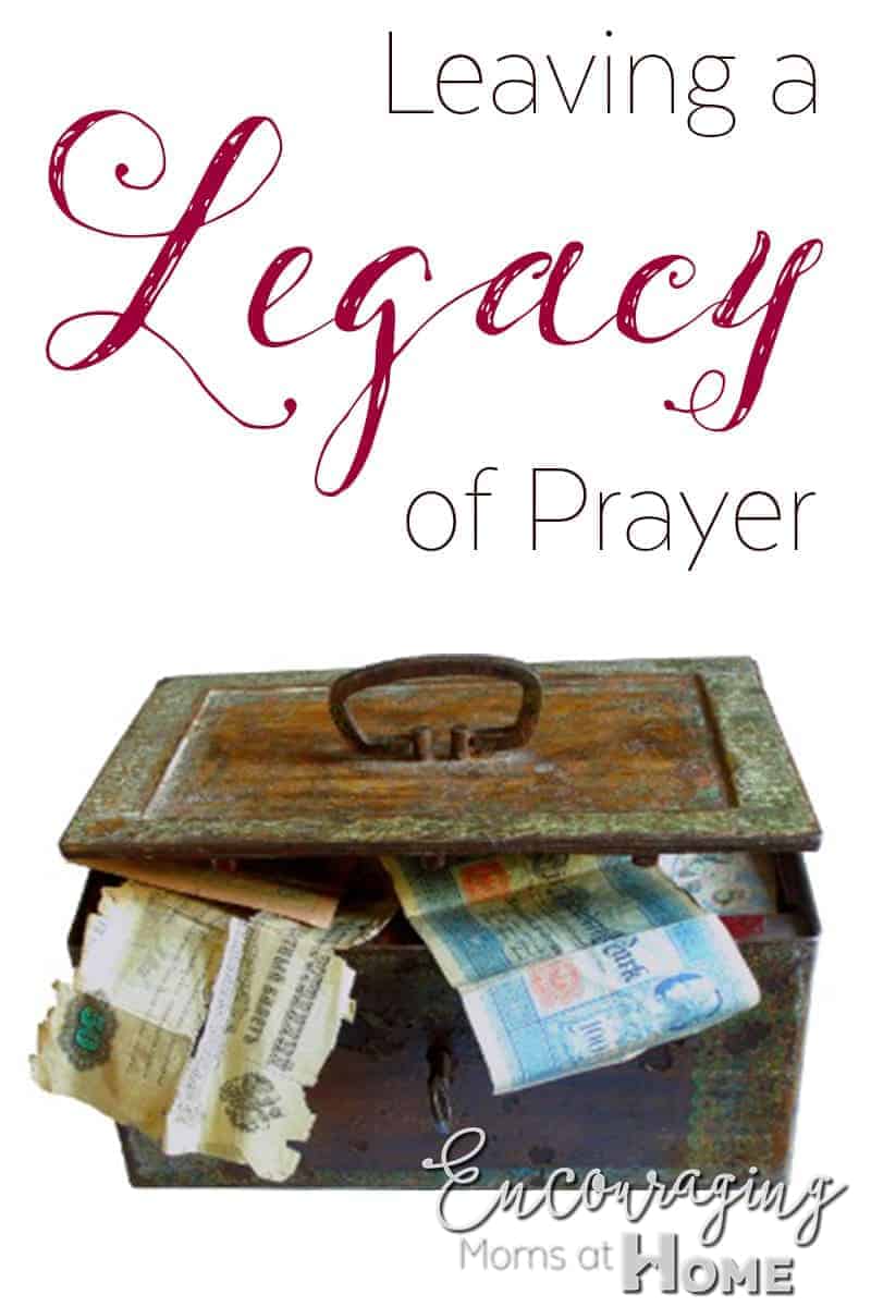 There's nothing better you can do for your family than to pray for them. It will leave a legacy that will last. Included in this post are FREE printable prayer journals.