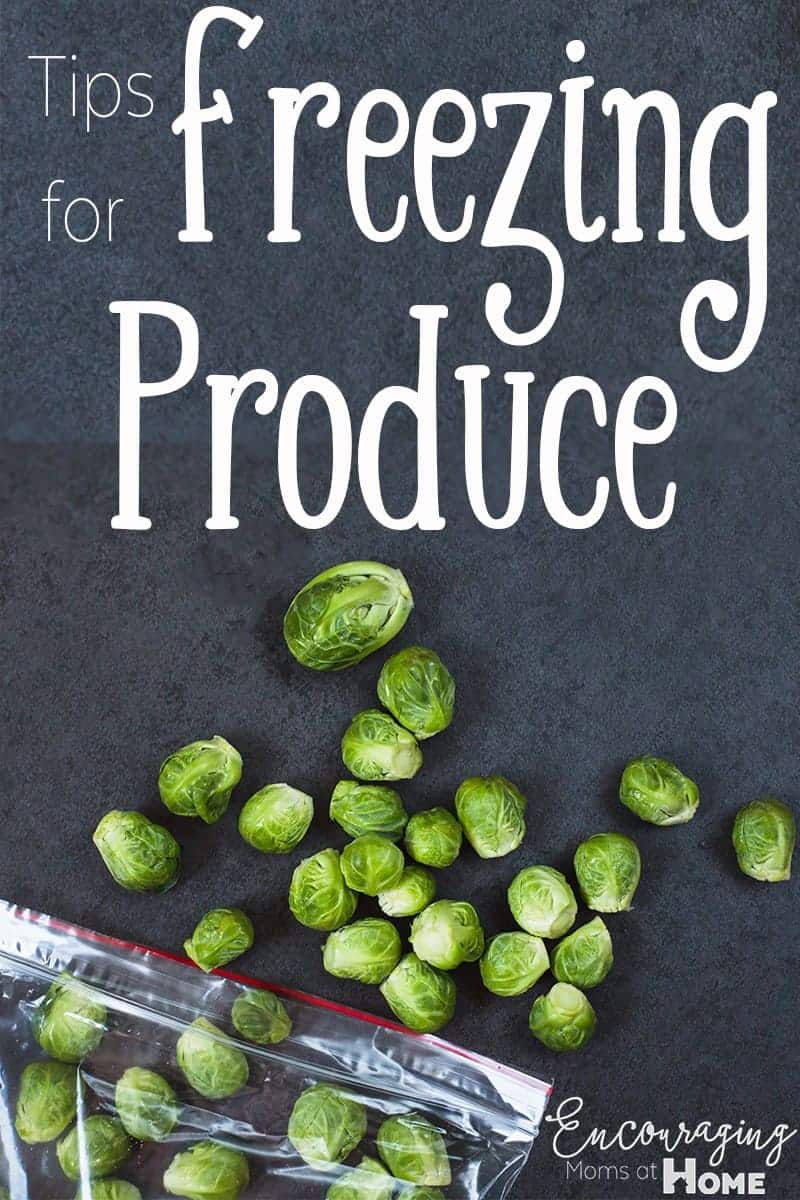 Freezing produce is a great way to enjoy fruits and vegetables year round and to avoid wasting food. Take a look at our tips on freezing. produce.