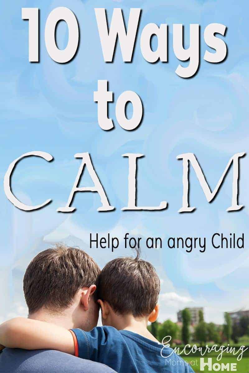 It might not happen very often but kids do struggle with controlling their temper. Here are ten helpful ways that we use to control anger in our home.