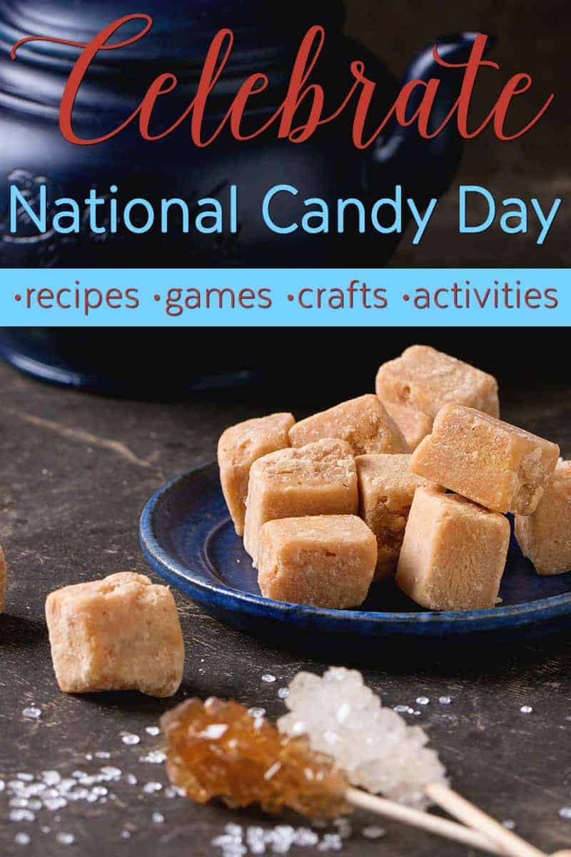 Do you have an excess of candy in your house?  Nov 4th is National Candy Day - kind of makes sense at this time of year. Take a look at our post on how to celebrate with recipes, games, crafts, and activities on National Candy Day, or any other day of the year when you have candy around!