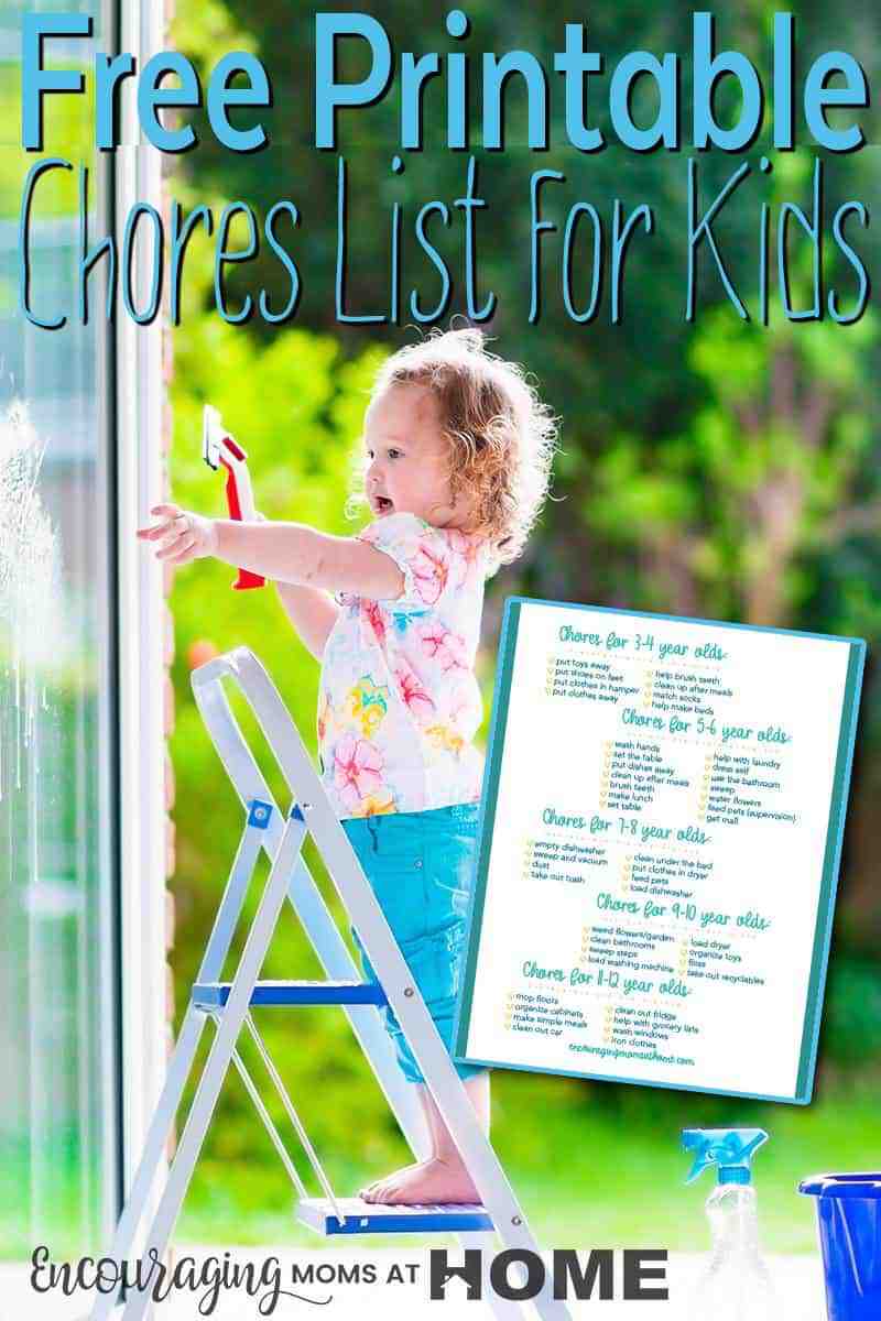 Looking for a way to build life skills into your kids? Participating in the household chores is a great way to prepare them for adulthood. Take a look at our comprehensive list for Ages 3-12 with FREE printable.