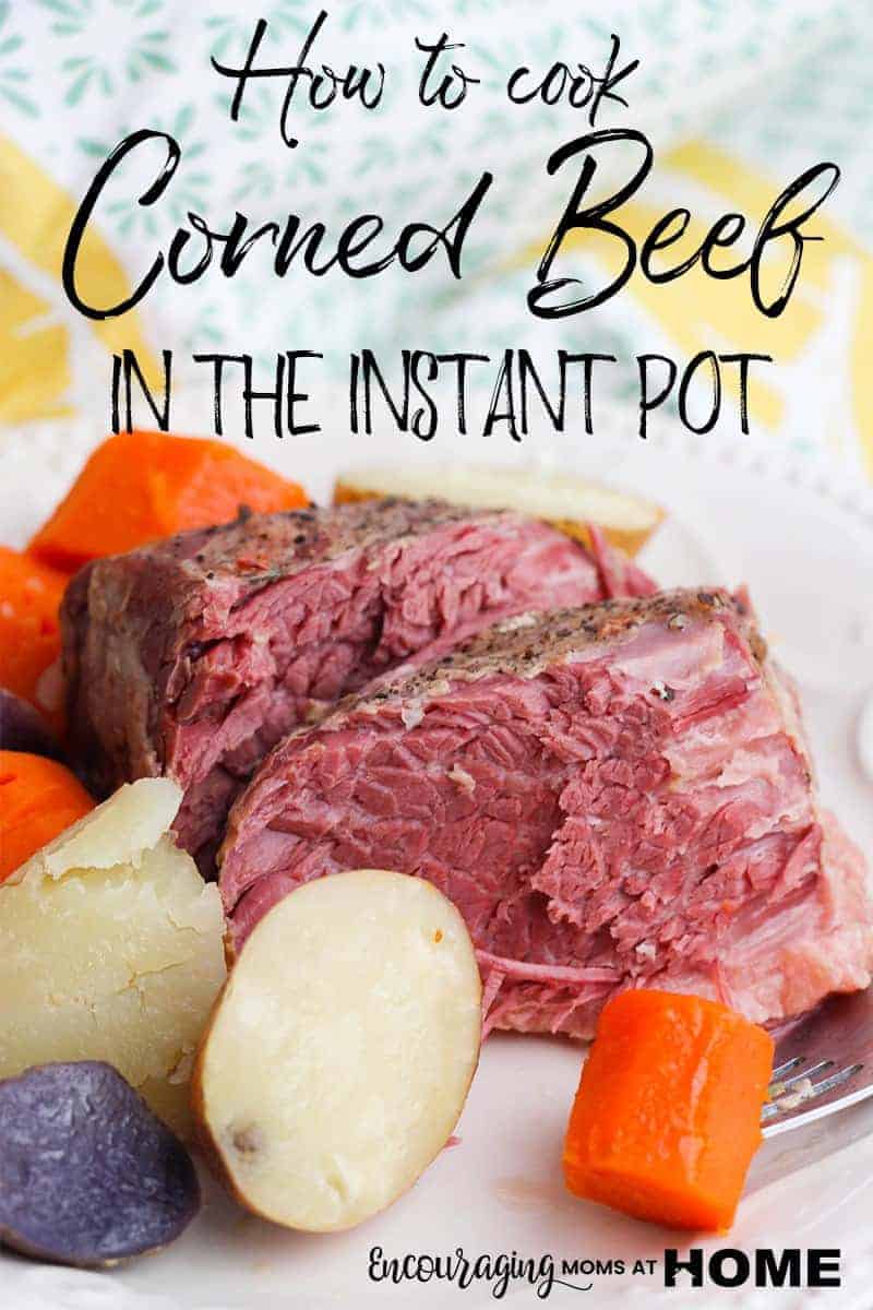 Do you love corned beef and cabbage? Try this instant pot recipe for the New Year, St. Patrick's, or any day of the year.