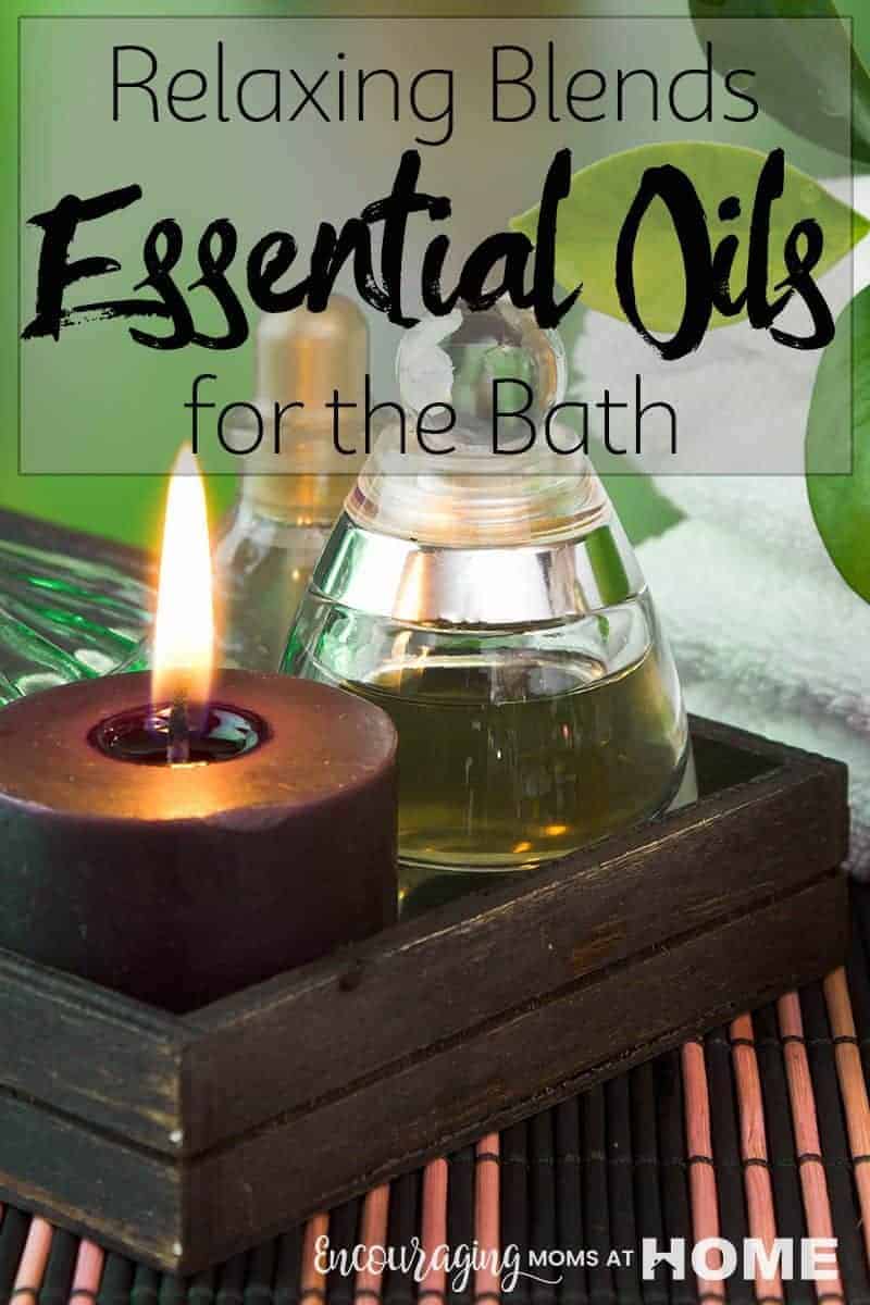 Do you need a way to relax? Or to soothe your muscles and joints? Essential oil bath salts and blends are a great way to enjoy the benefits of essential oil when you need it most. #essentialoils 