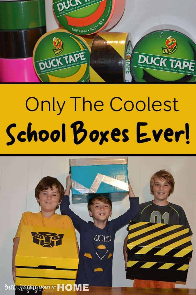 You need someplace for them to store all that stuff, and they need some serious motivation. The answer is only the coolest school boxes ever! Perfect spot for school stuff that threatens to overflow.