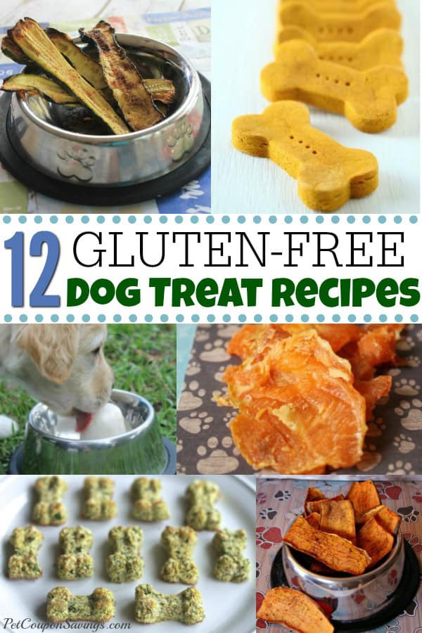 12 Gluten Free Dog Treats Recipes