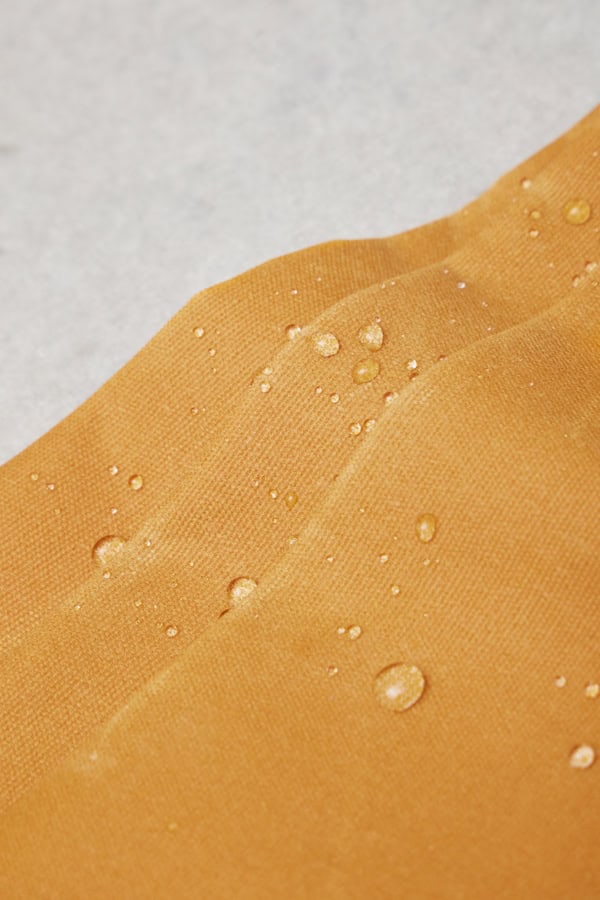 Mind the Maker - Weighty Waxed Cotton Canvas - Curry - Sold by the half metre