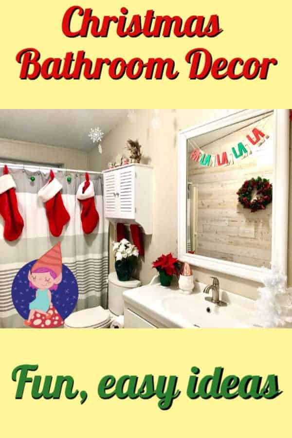Christmas bathroom decorating ideas