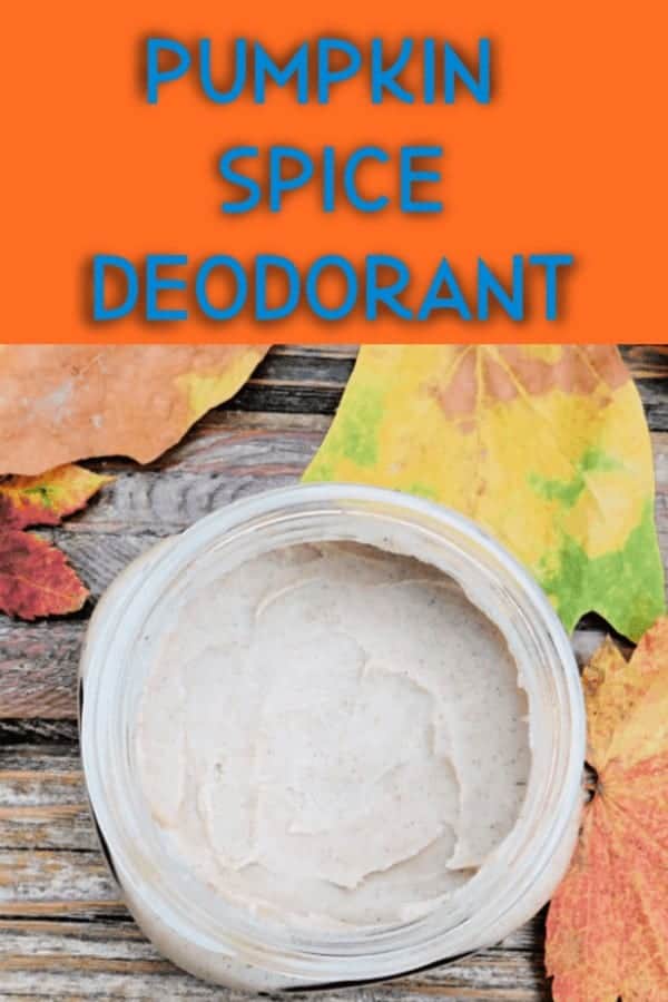 Pumpkin Spice deodorant recipe