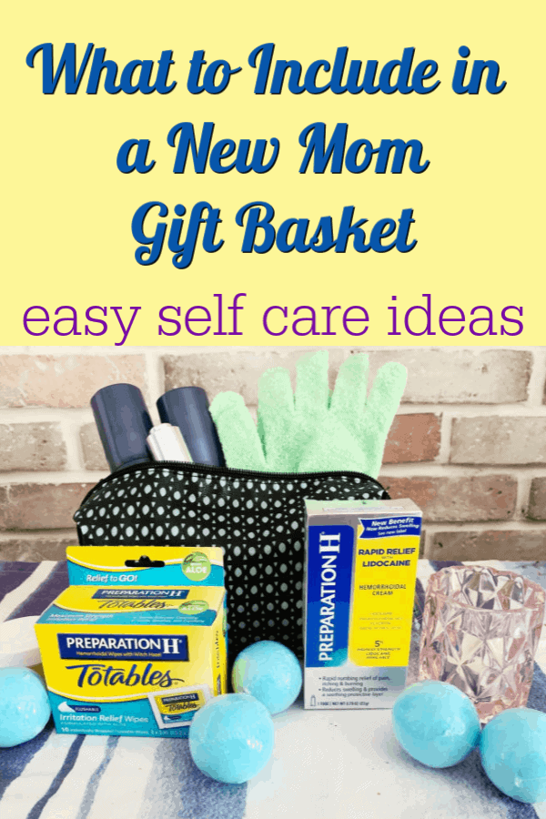 what to include in a new mom gift basket