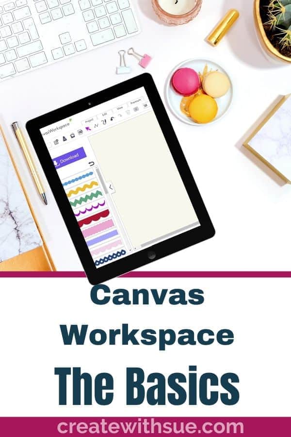 Canvas Workspace the basics pinterest pin