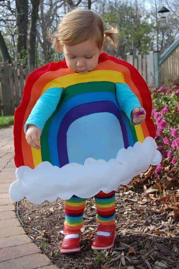 Rainbow bright. Cute Kids Halloween Costumes! Over 25 of the Best DIY Halloween Ideas to inspire you on Trick or Treat night! 