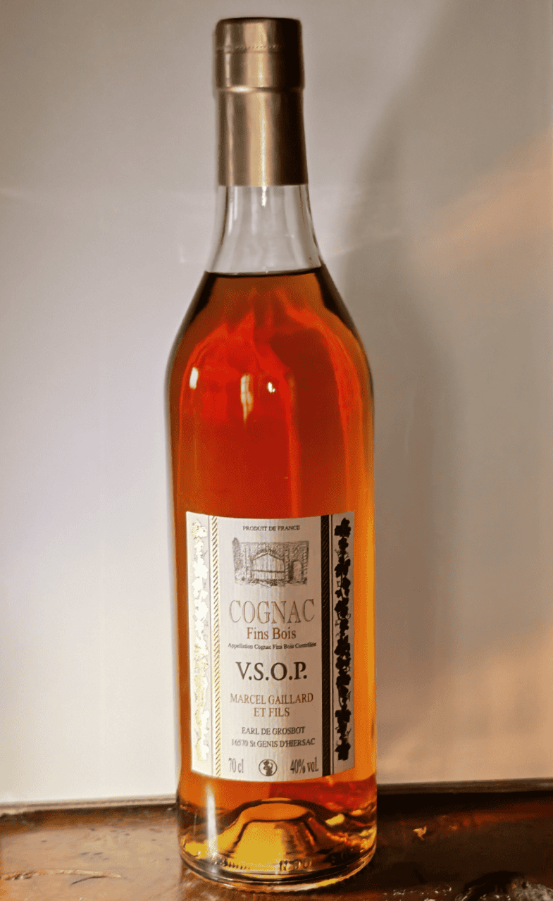 Bouteille de cognac vsop 2004