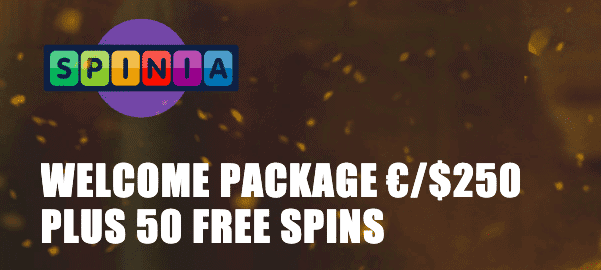 Spinia Casino Bonus