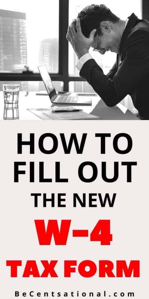How to fill out the new w-4 form