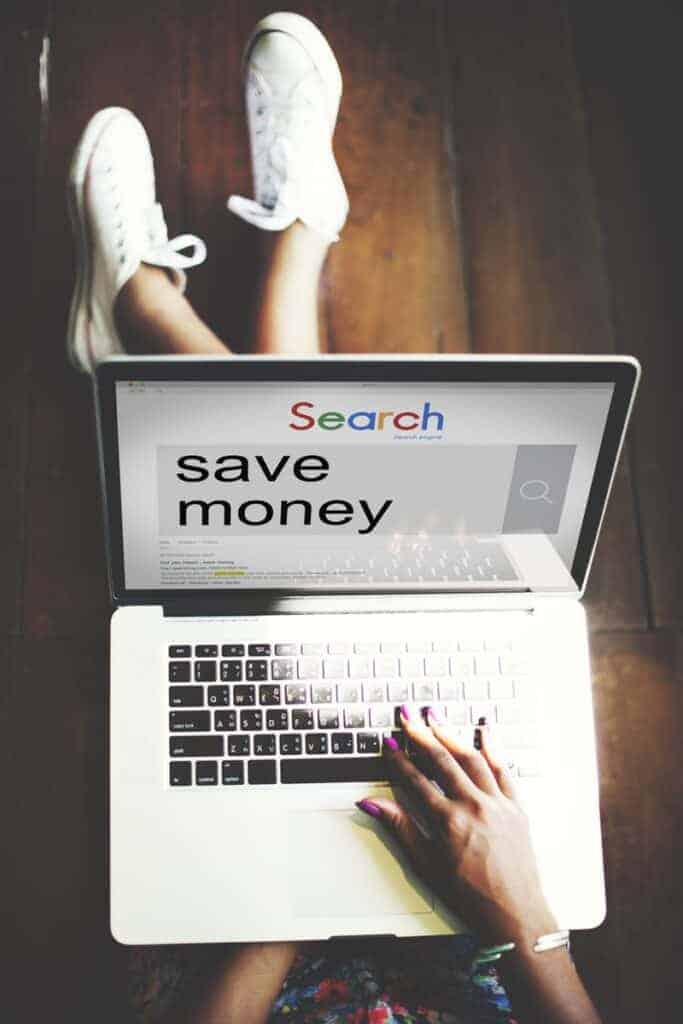 Stop spending less money and star saving more money