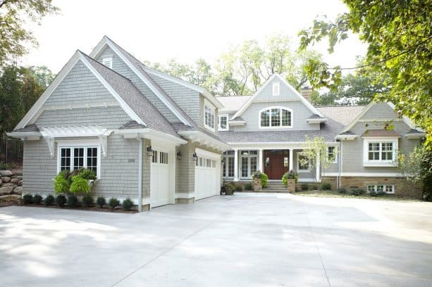 installing gray vinyl siding is amongst the better ideas to create a timeless ranch style house