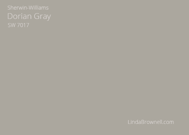 Sherwin-Williams Dorian Gray SW 7017