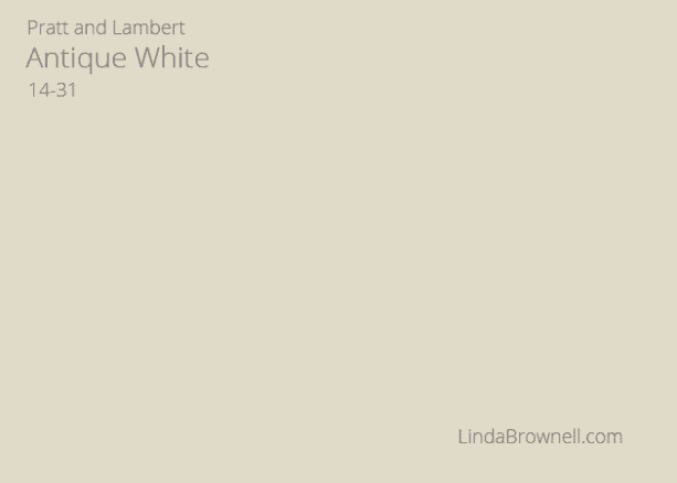 antique white paint pratt and lambert