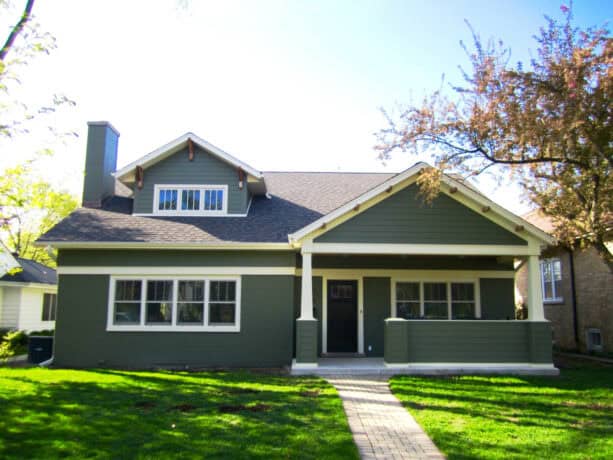 a james hardie cedarmill siding makes a minimalist yet alluring exterior