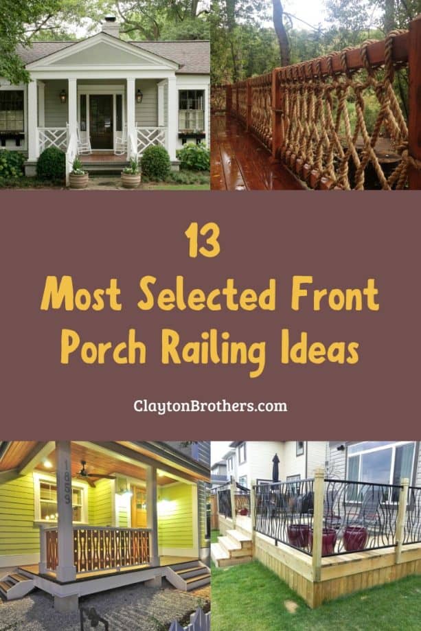 Front Porch Railing Ideas