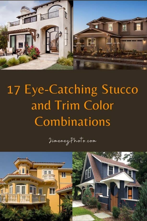 Stucco and Trim Color Combinations