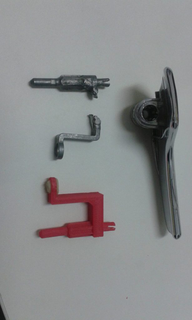 impression 3d prototype poignée porte voiture