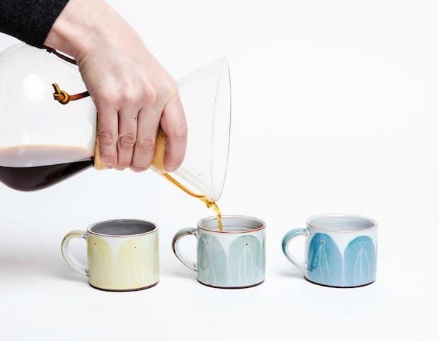 Espresso cups by Caroline Dolan