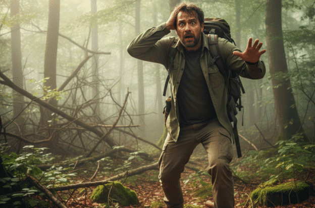What to do if lost in the wilderness without a compass