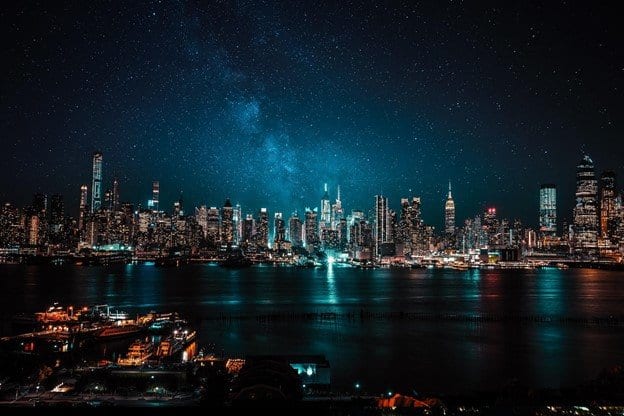 Smart City Technologies city at night