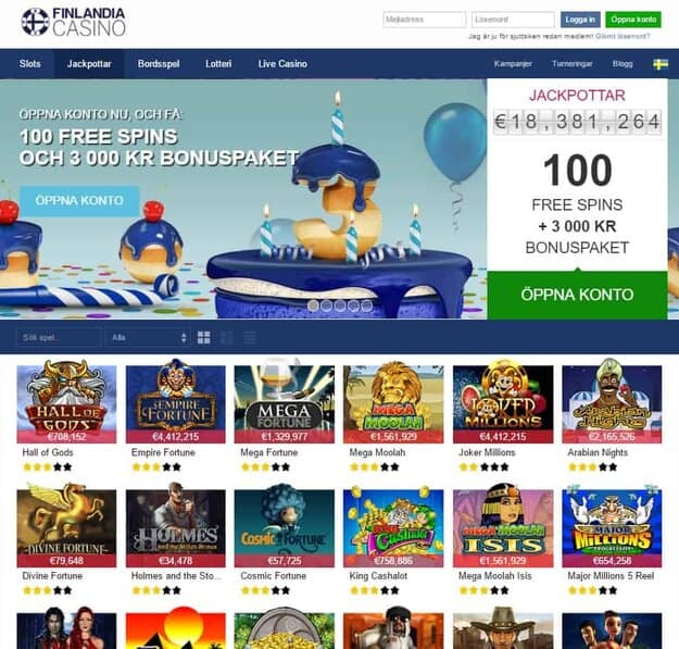 Finlandia Casino Review