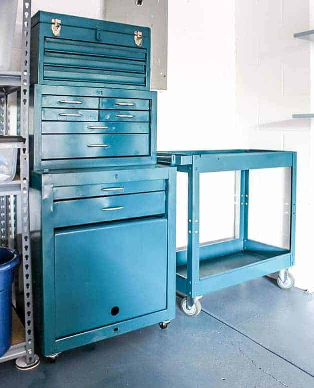 METAL TOOL CHEST MAKEOVER The Striped House