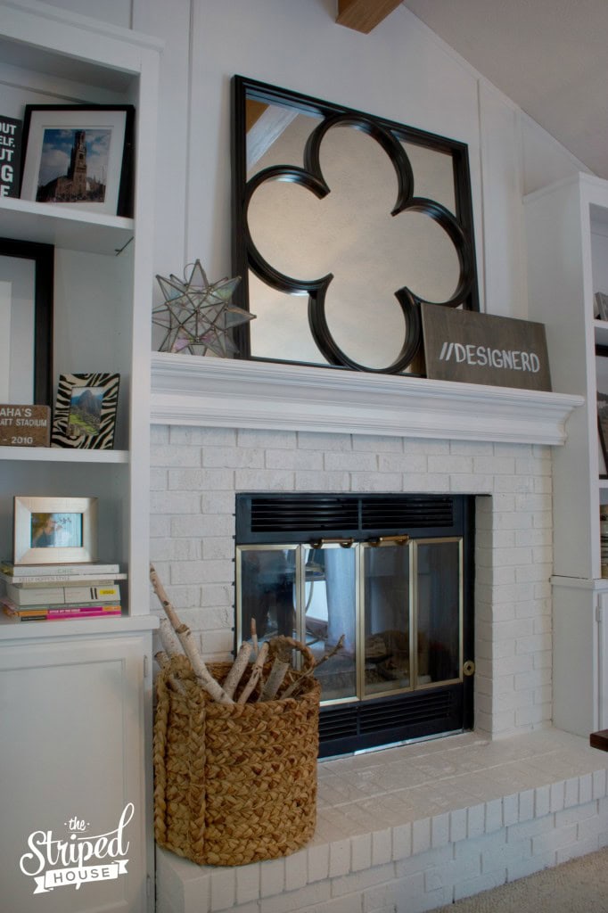 Best primer and paint for fireplaces and wood built-ins. 