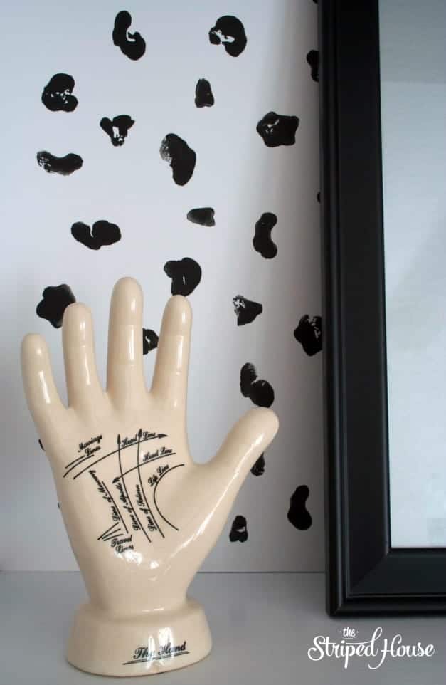 DIY Animal Print Bookcase Background 5