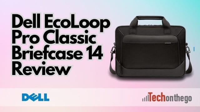 Dell EcoLoop Pro Classic Briefcase 14 Review - Hero