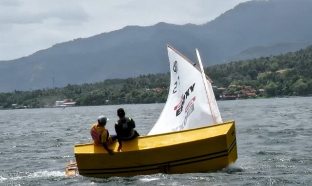 Lug sail available as off the shelf sail through duckworks USA