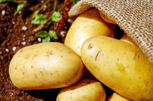 potatoes - a staple food in Irish homes