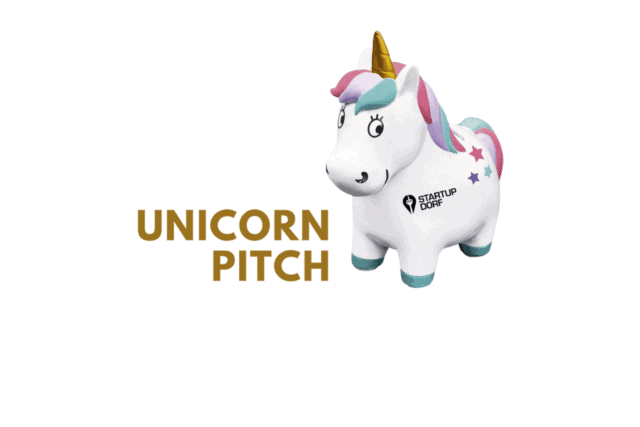 Unicorn Pitch Trophy StartupDorf