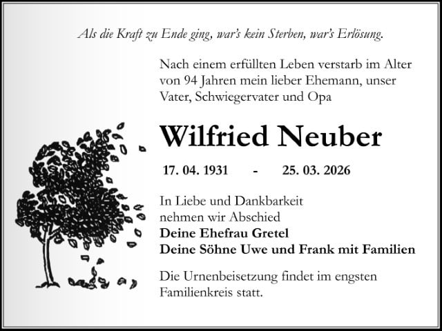 Wilfried Neuber