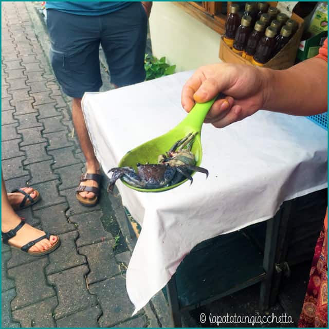 Un "ingrediente" in vendita al mercato, per fortuna non destinato ai nostri piatti...