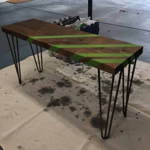 midcentury-modern-bench-tutorial-paint-tape