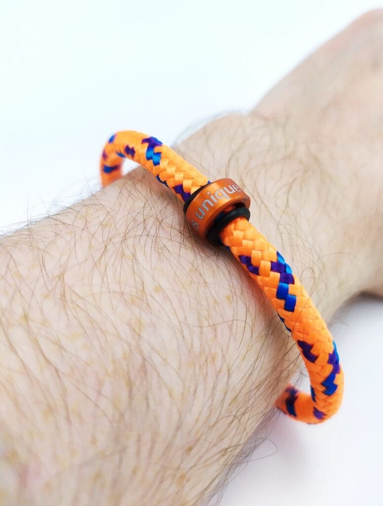 Me wearing my NOTCH bracelet