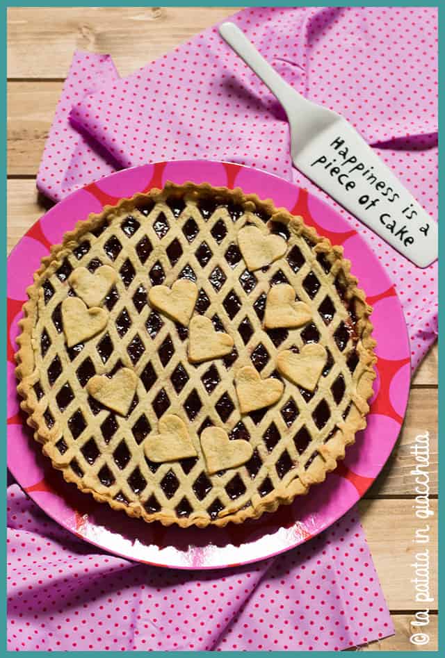 Crostata di zucchero di canna integrale