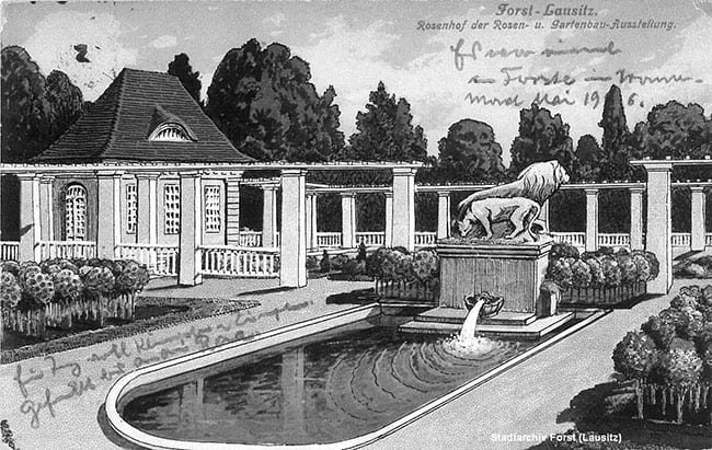 Die Hand des Gärtners führt