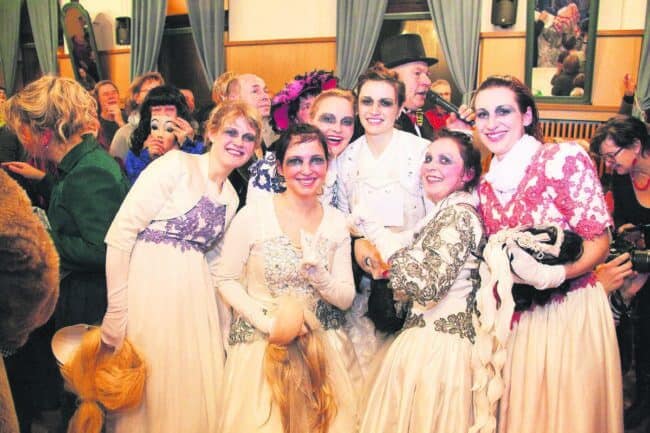 Zampern und Maskenball in Burg am 12.1.2019