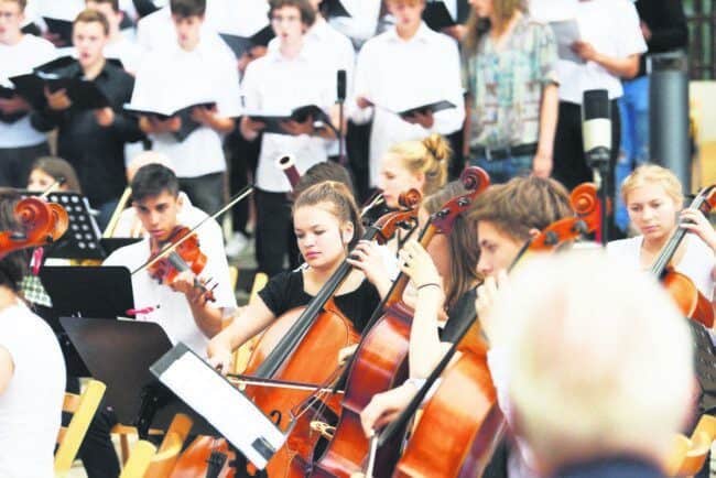 Adventskonzert der Freien Waldorfschule Cottbus am 12.12.18