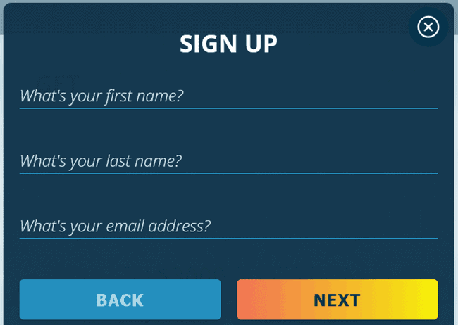 Spinfinity Sign Up and Login to Play 
