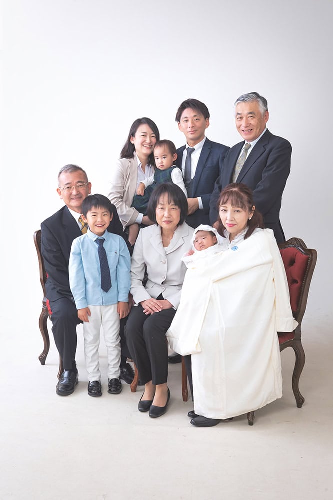 お宮参り　写真　群馬